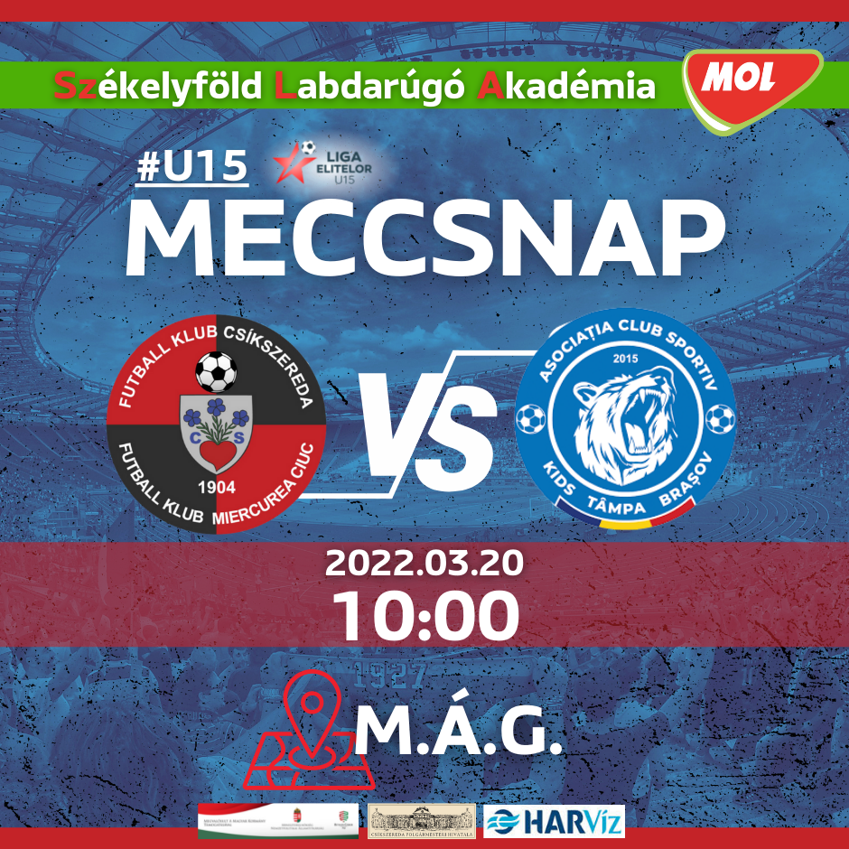 U15 Elitliga │ Az éllovas érkezik Csíkszeredába