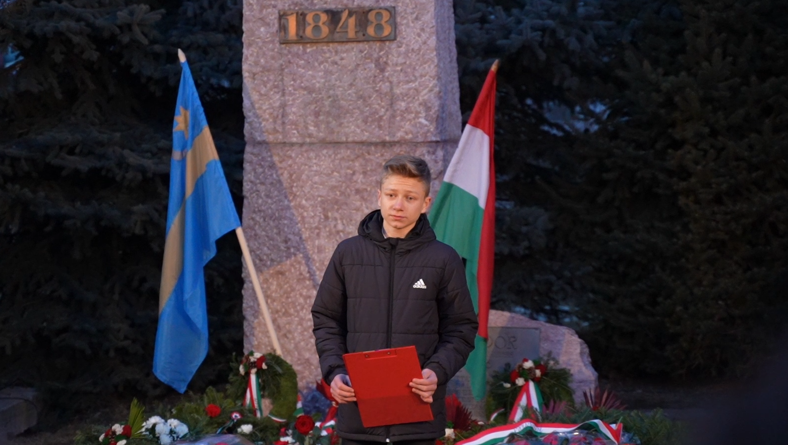 2022. március 15. – Bensőséges főhajtás