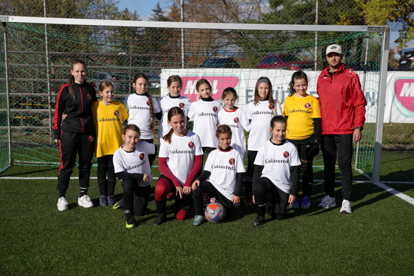 Elrajtolt az országos bajnokság U11-es lánycsapatunk számára
