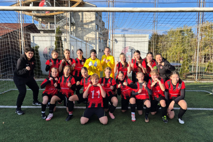 Női U15 | Kilenc góllal múltuk felül a brassóiakat