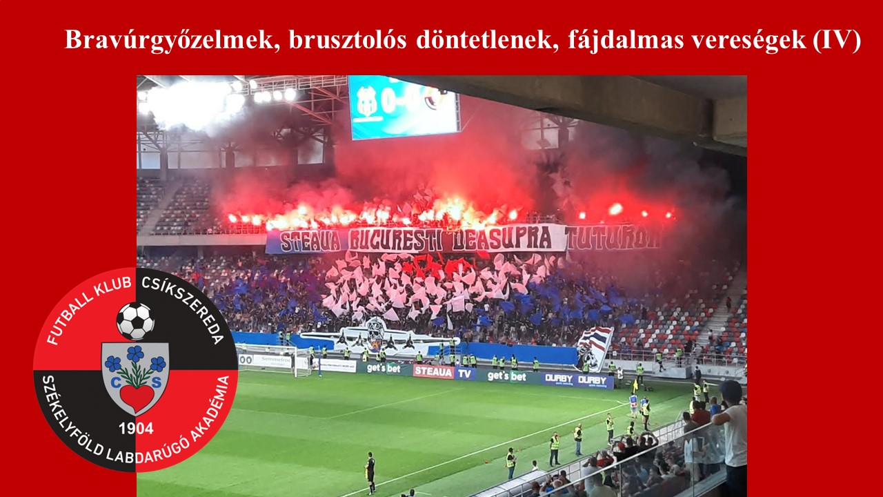 Bravúrgyőzelmek, brusztolós döntetlenek, fájdalmas vereségek (IV)